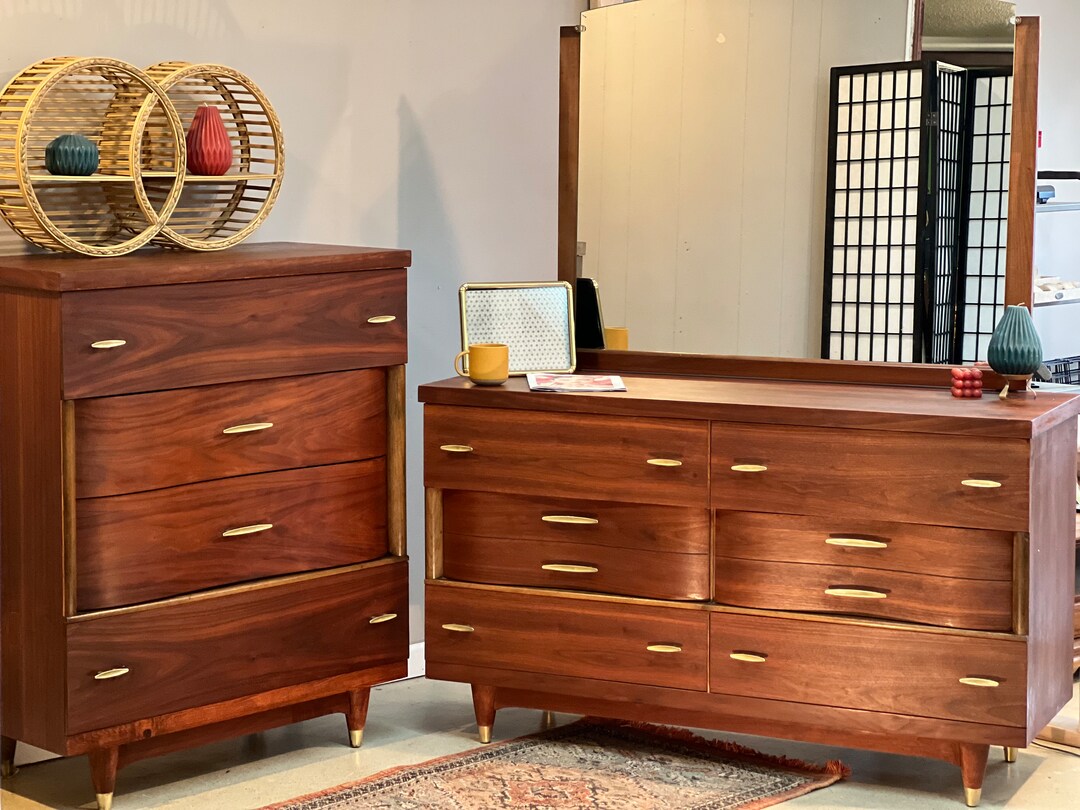 Restored 3 Piece Harmony House Vintage Dresser Set by Sears Etsy