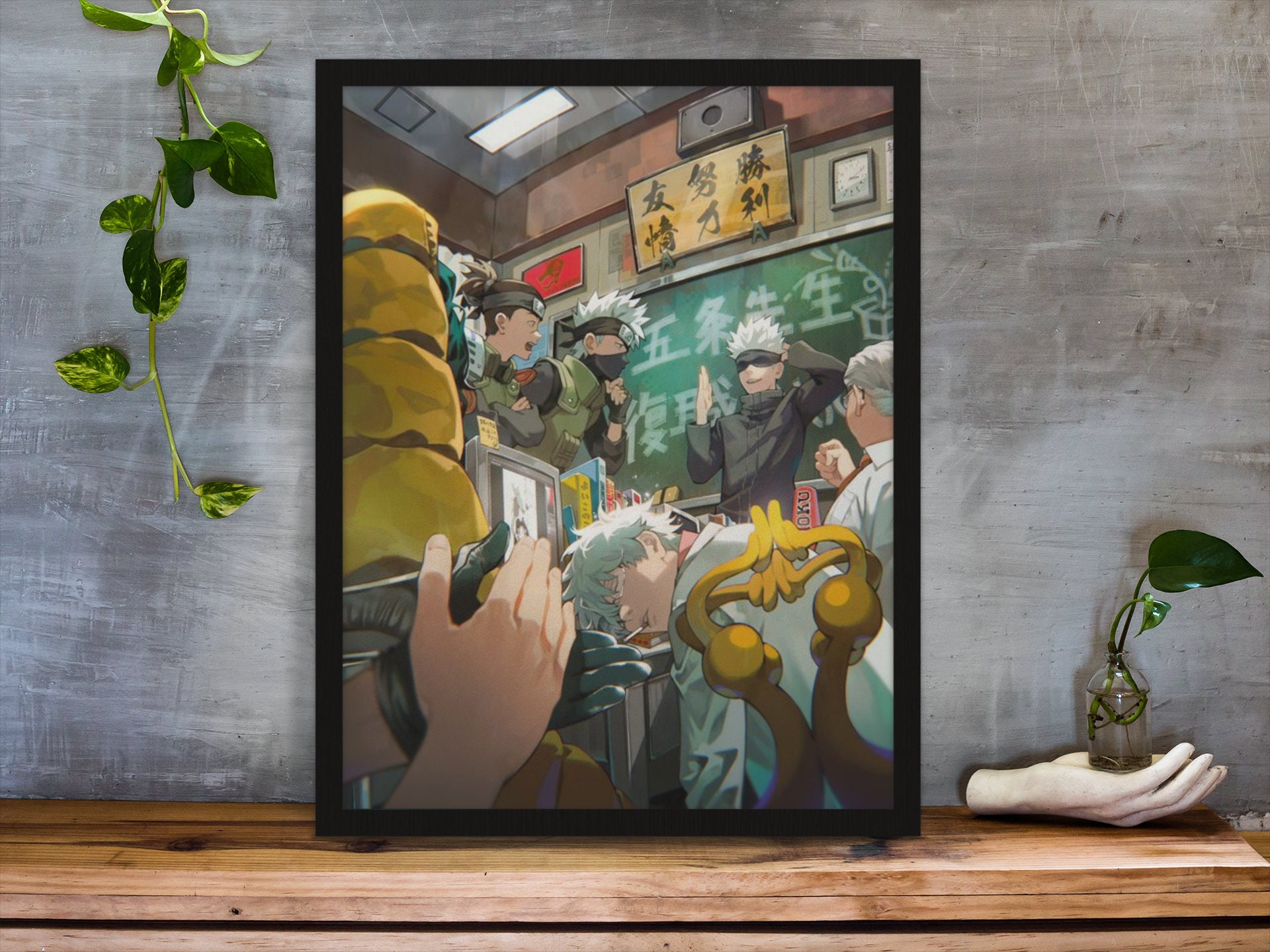 Fire Force Season 1 2 Shinra Kusakabe Anime Wall Art Home Decor