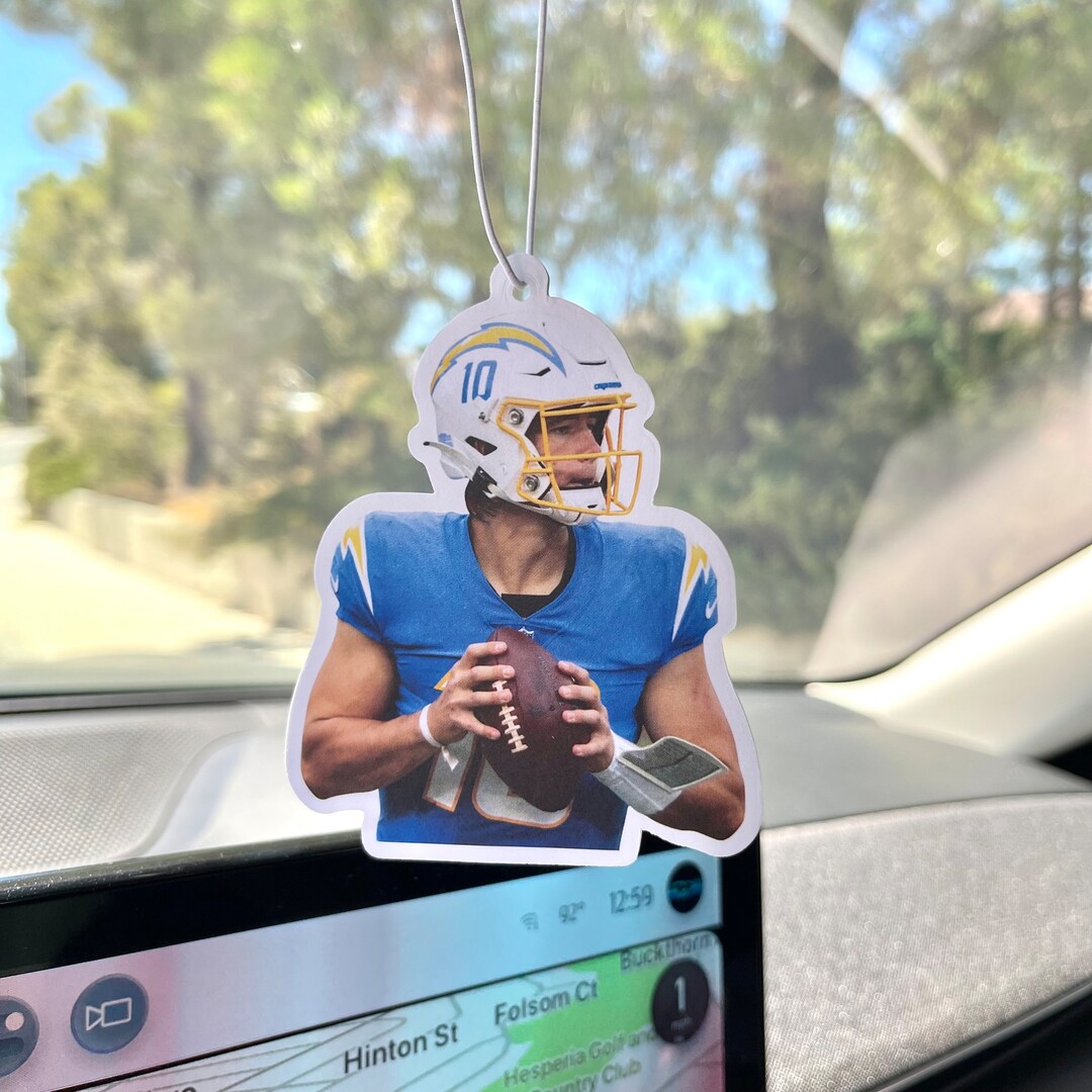 Justin Herbert Car Air Freshener LA Perfect Gift for Sports Fans Etsy