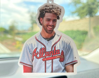 Dansby Swanson Smiling Car Air Freshener | Atlanta |  Perfect gift for sports fans!