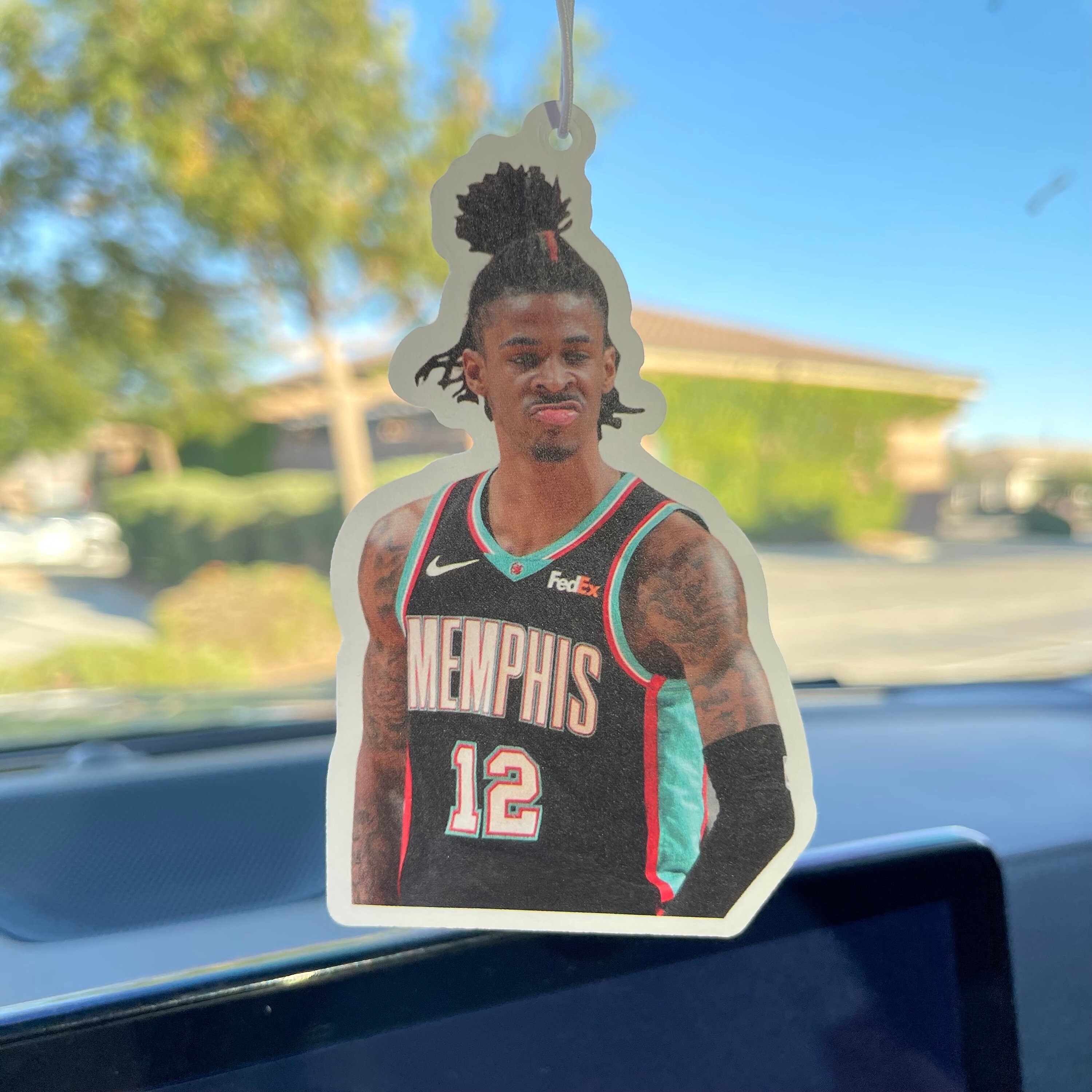 High Quality】Men's New Original NBA Memphis Grizzlies #12 Ja Morant Retro  Classic Edition Jersey Heat-pressed Green