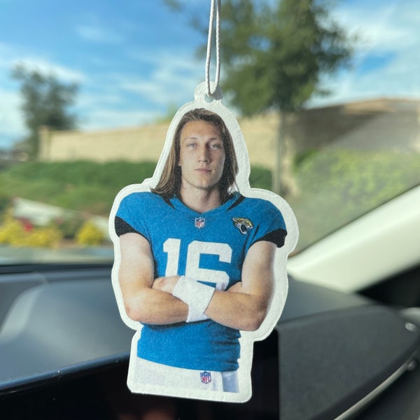 Trevor Lawrence Car Air Freshener | Jacksonville |  Perfect gift for sports fans!