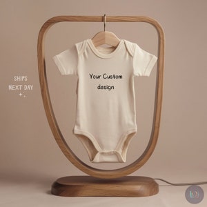 Custom Baby Onesie® - Personalized Baby Onesie® - Pregnancy Announcement Onesie® - Baby Shower Gift Custom Design Newborn Baby Bodysuit