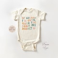 Of Course I'm Cute Have You Seen My Mom Onesie®, Cute Mom Baby Bodysuit, Mothers Day Baby Gift Onesie®, Retro Baby Onesie®, Baby Shower Gift