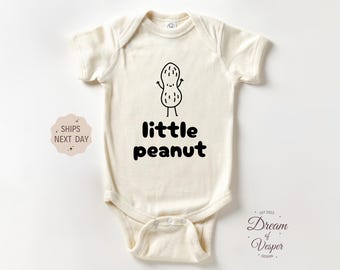 Little Peanut Baby Outfit, Cute Little Peanut Bodysuit, Funny Modern Baby Outfit, Cute Newborn Choice, Baby Shower Gift, Funny Gift