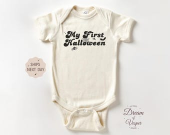 My First Halloween Baby Outfit, Cute Baby Bodysuit, Newborn Halloween Outfit, Baby Shower Gift, Fall Baby Clothes, Spooky Baby Costume