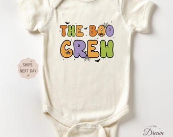 The Boo Crew Toddler Tee, Halloween Kids Gift, Toddler Youth Fall Toddler Tee, Trick or Treat T-Shirt, Kids Halloween Tee, Boy Girl Clothing