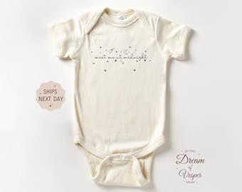 Meet Me at Midnight Funny Newborn Baby Outfit Bodysuit Baby Clothing New Baby Gift