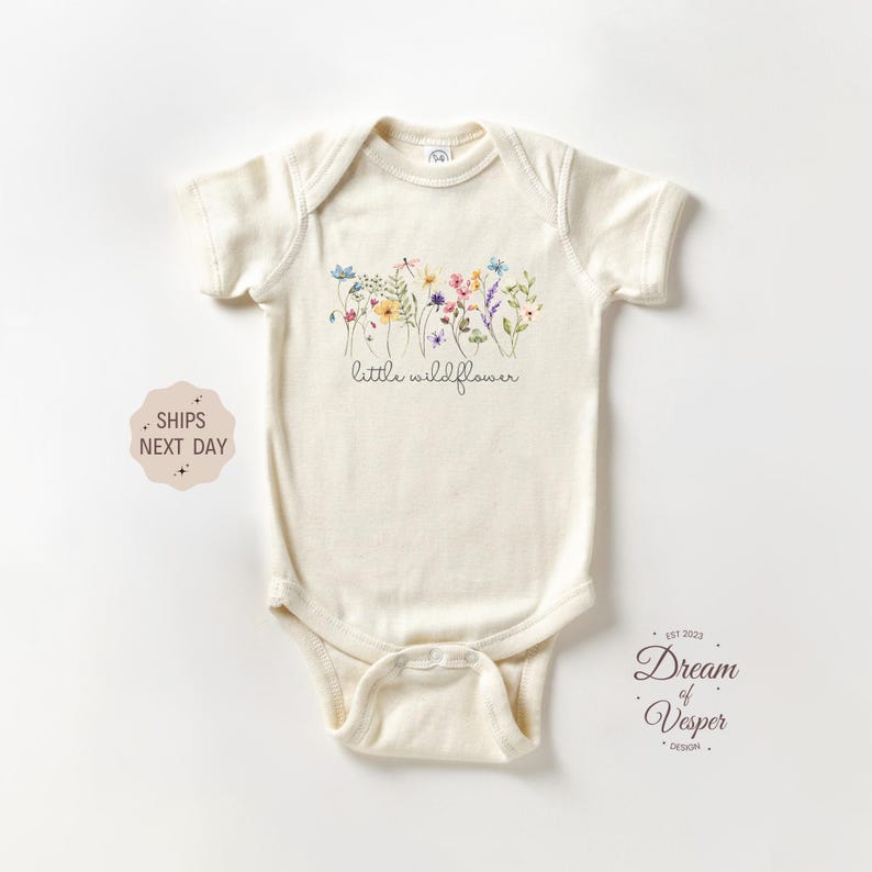 Little Wildflower Baby Onesie®