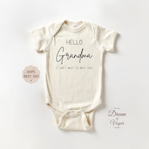 Pregnancy Announcement Baby Onesie® Gift Box For Grandma Onesie®, Abuela Nana Grandpa, Grandparents A  Baby Announcement, Best Gift