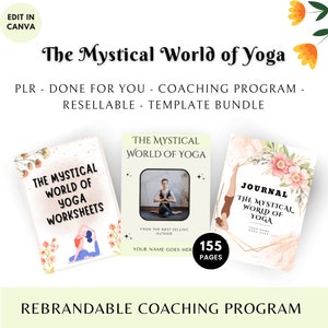Brandable Coaching Program, Coaching Program for Health Coaches, Done For You Workbook,yoga, Healing, Meditation Coaches, Wellness,Spiritual