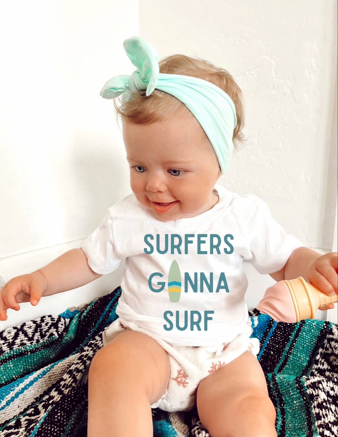 BABY Graphic Tee Beach Tee Unisex Tshirt Surf Graphic Tee - Etsy