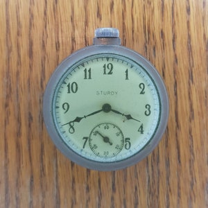 Ingraham Sturdy Pocket Watch Made in USA