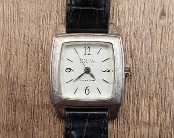 Ecclissi Sterling Silver Watch With Toggle Clasp, 62g  display picture 2