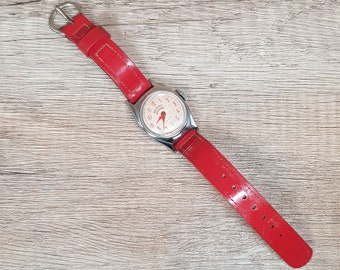 US Time Ingersoll Mickey Mouse Child Watch 1950 Not Working