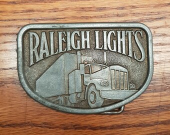 Raleigh Lights Belt Buckle