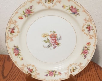 Noritake RAMONA 6504 Vintage Dinner Plate Japan