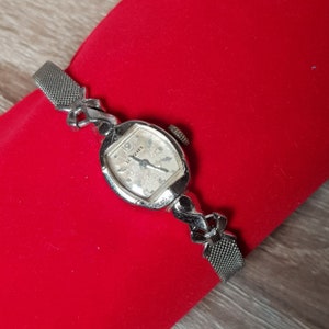 Longines Swiss Ladies Wrist Watch 17 Jewels 10K Gold Filled 1956