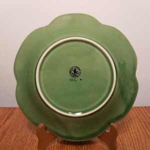 Bordallo Pinheiro Green Cabbage Plates image 5