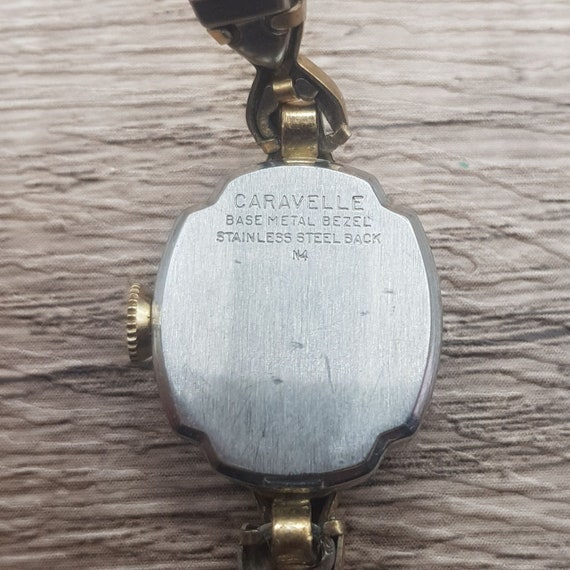 Caravelle Swiss Ladies Wrist Watch 7 Jewels 1974 - image 5