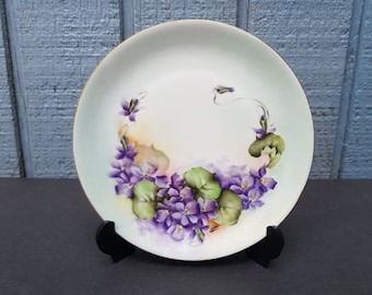 JHR Hutschenreuther Selb Bavaria Favorite Hand Painted Porcelain Plate