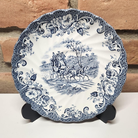 Johnson Brothers Coaching Scenes Ironstone England Dinnerware Set