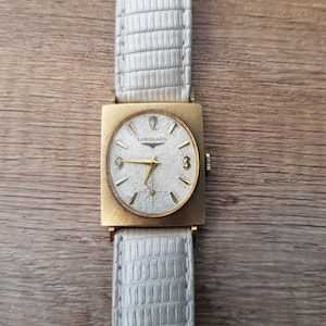 Longines Swiss Ladies Wrist Watch 17 Jewels 10K Gold Filled 1963