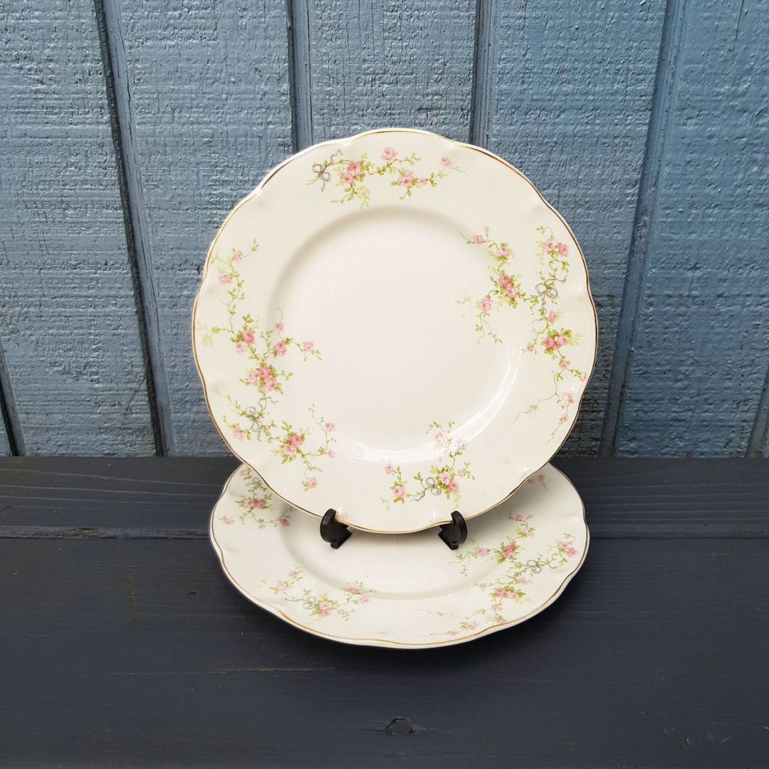 Theodore Haviland Rosanne Salad Plates Made in America - Etsy