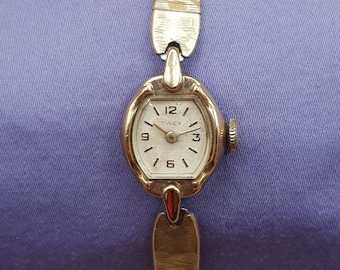 Mechanische Damenuhr von Timex, 10 Karat Gold gefüllt, 1965