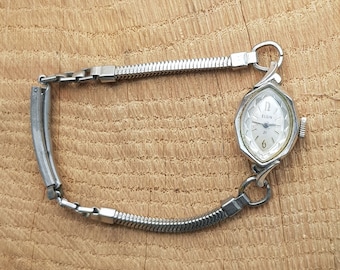 Elgin Damenarmbanduhr 21 Jewels 10K Dose plattiert