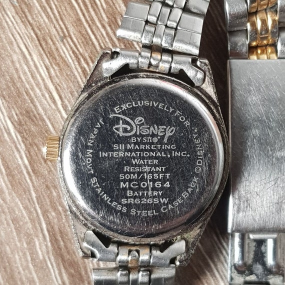 Disney Mickey Mouse Watch with Stainless Steel Ba… - image 5