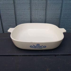 Corning Ware Blue Cornflower Casserole Dish P-10-B Made in USA