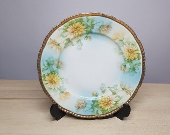 Royal Rudolstadt Prussia Hand Painted Plate c. 1920