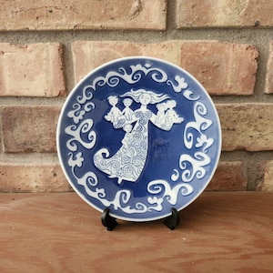 Royal Copenhagen Mors Dag 1972 Mother&#39;s Day Collector Plate