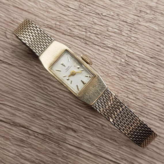 Girard Perregaux Swiss Ladies Wrist Watch 17 Jewels 10K Gold Filled With Kestenmade 1 20 10K GF Band Working Etsy Canada