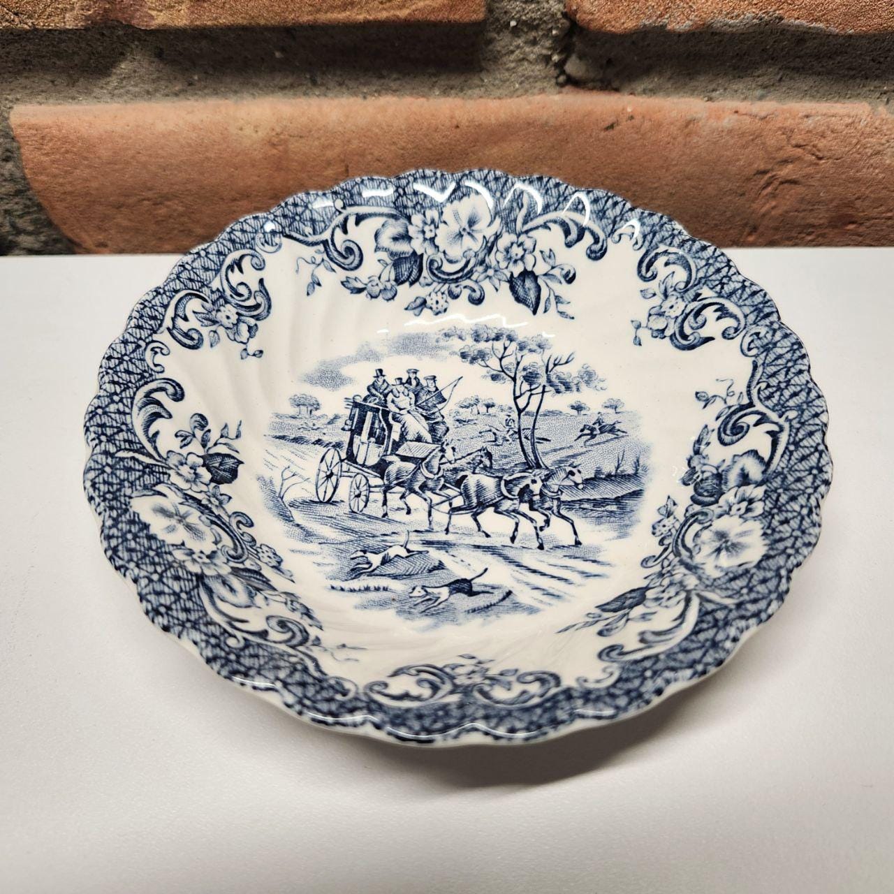 Johnson Brothers Coaching Scenes Ironstone England Dinnerware Set