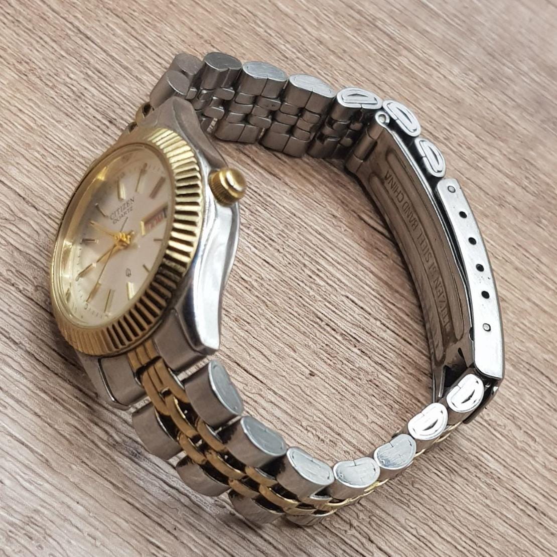 Citizen President Day Date Quartz Vintage Ladies Wrist Watch Working Etsy Canada