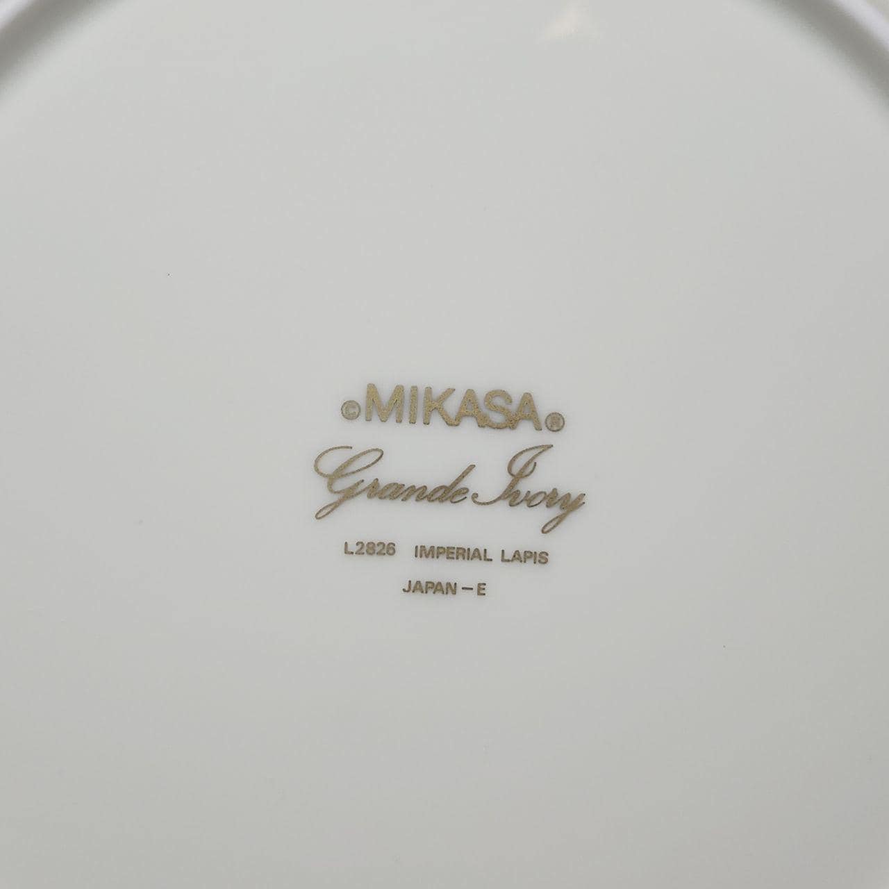 Mikasa Grande Ivory Imperial Lapis Japan Dinnerware Set - Etsy