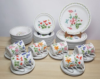 Windemere Garden Japan Vintage Dinnerware Set of 56 Pieces