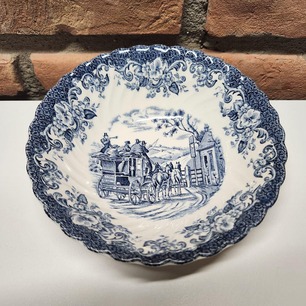 Johnson Brothers Coaching Scenes Ironstone England Dinnerware Set