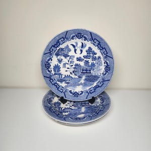Blue Willow Japan Plate