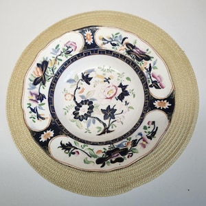 Antique Imari Serving Bowl