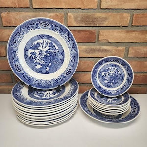 Willow Ware by Royal China Blue Willow Dinnerware