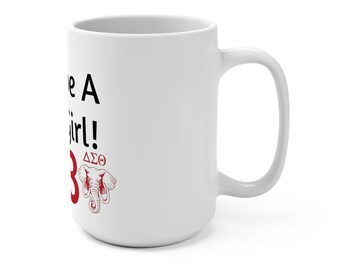 Delta Sigma Theta Mug 15oz