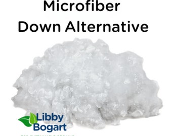 Microfiber Down Alternative Fiber Filling by the Pound (2 Pound Minimum)