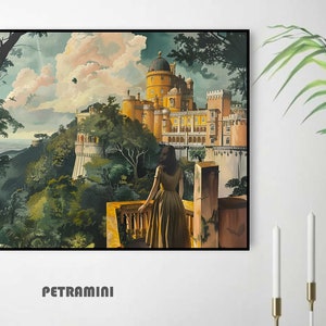 Pena Palace landscape feminine vibe
