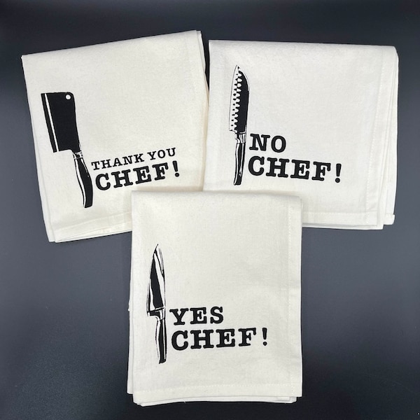 Yes Chef flour sack towels