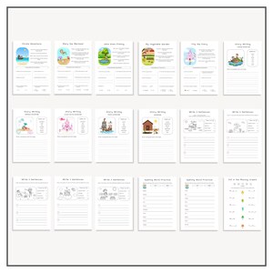 Reading Writing & Spelling Bundle, Year 1 Literacy Worksheets ...