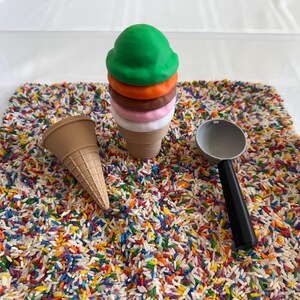 Ice Cream Sensory Bin – Montessori Activity Kit for Kids | STEM ...