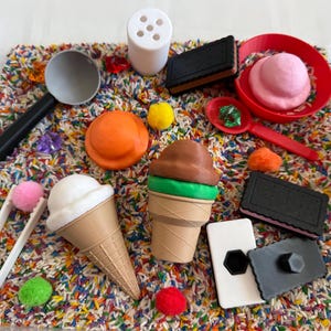 Ice Cream Sensory Bin – Montessori Activity Kit for Kids | STEM ...